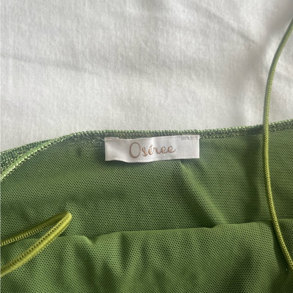 Oséree Lumière Plumage lurex minidress - Picture 9 of 15